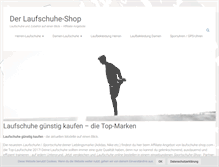 Tablet Screenshot of laufschuhe-shop.com